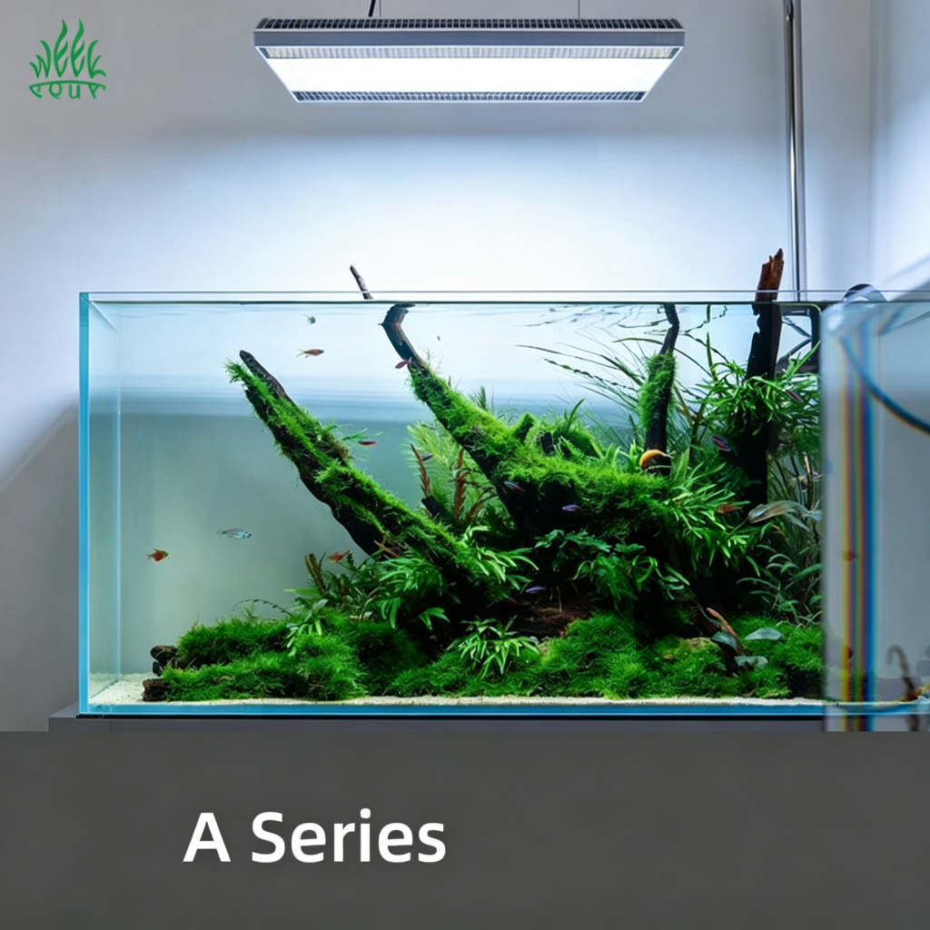 Planted Aquarium Hanging Light - مصباح LED للأحواض المائية من ويك