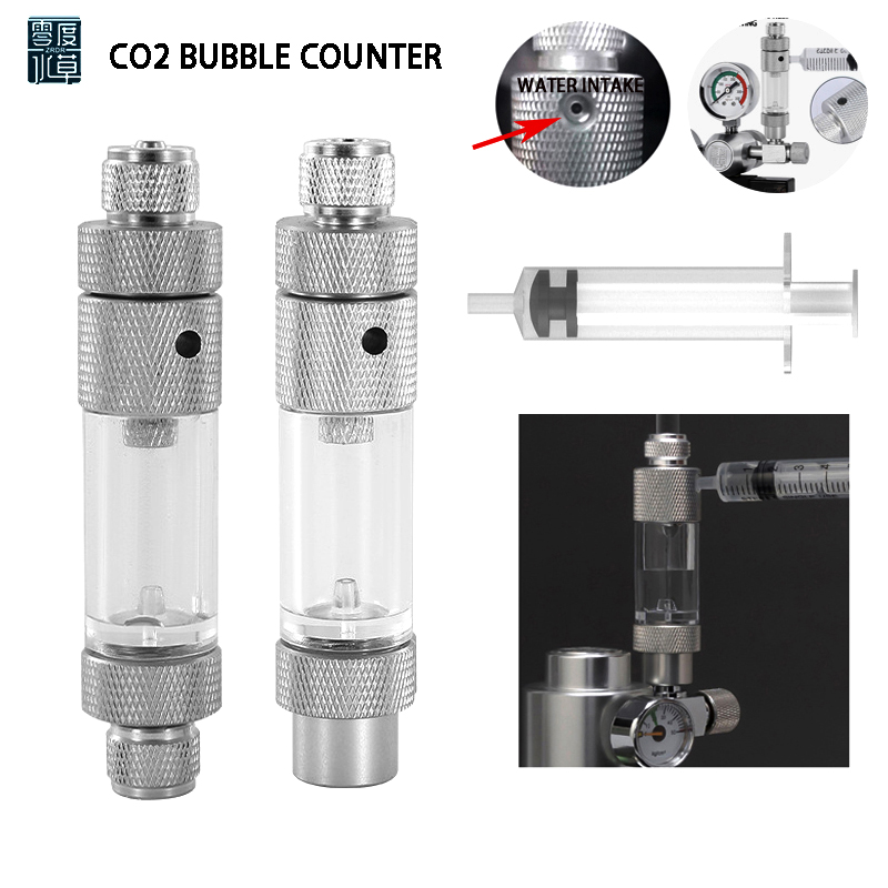 Planted Aquarium Co2 - مقياس فقاعات ثاني أكسيد الكربون لحوض