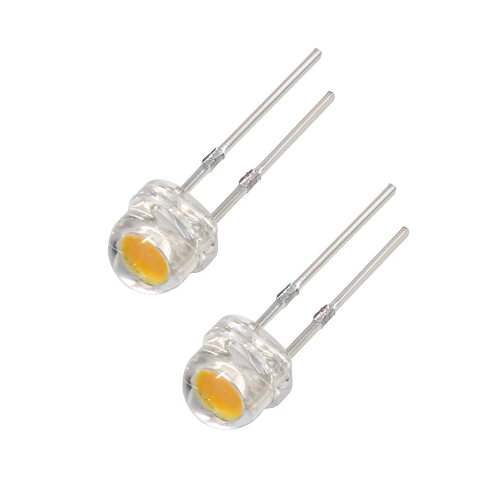 Ludwigia Super Red - 50 قطعة قبعة من القش LED