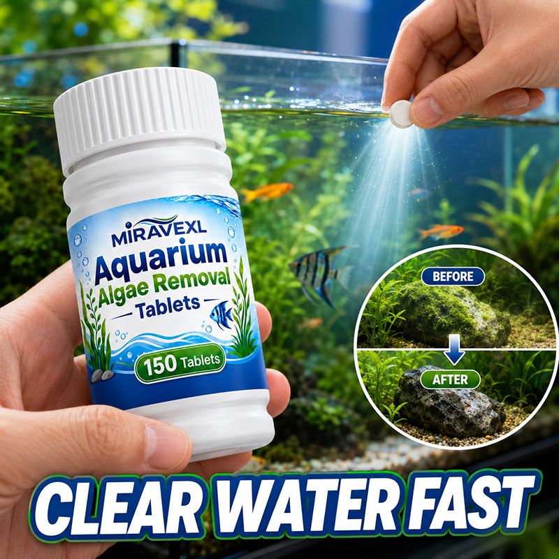 Planted Aquarium Freshwater - أقراص ميراڤيكس إل 150 لإزالة الطحالب