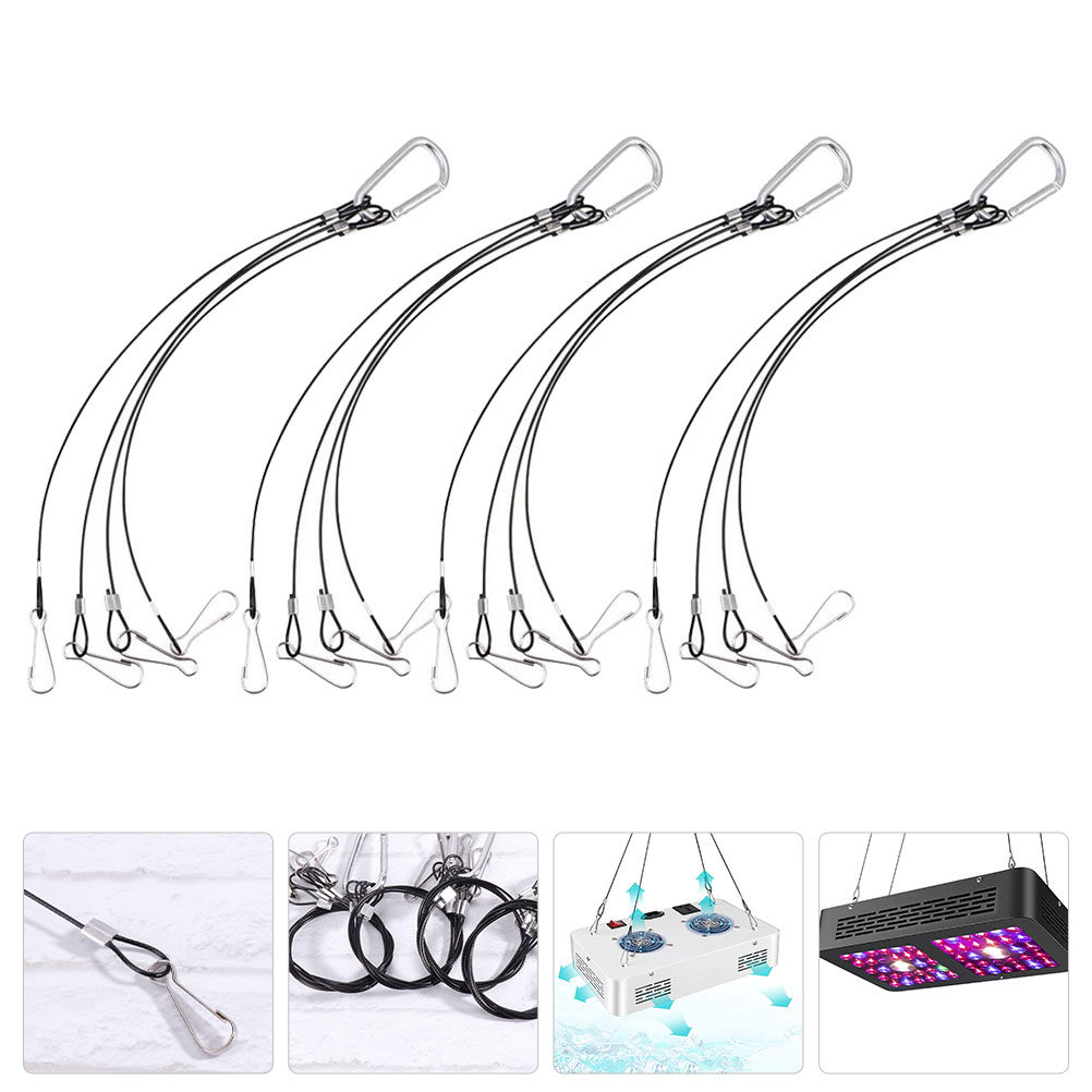 Planted Aquarium Hanging Light - 4 قطع من مجموعة حوامل الحبال
