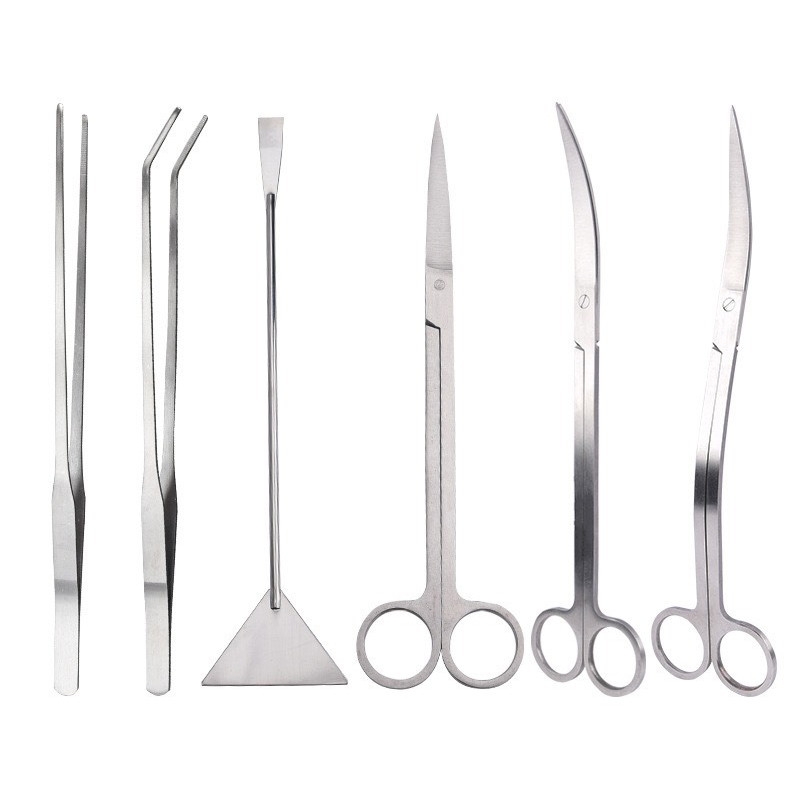 Aquarium Plant Utensils - مقص حوض السمك، ملقط، أداة لتقليم