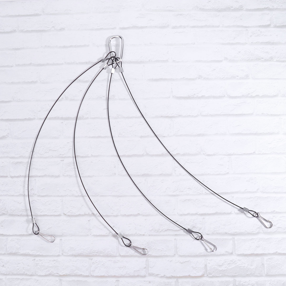 Planted Aquarium Hanging Light - 4 قطع من حبال التعليق الفولاذية