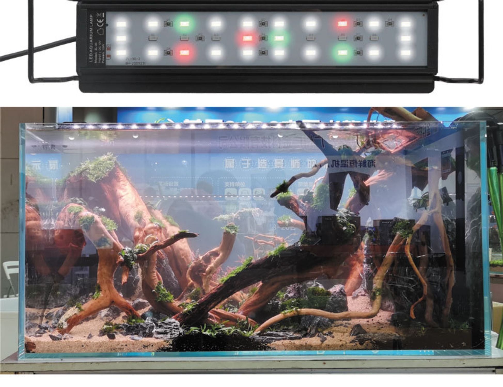 إضاءة LED لأحواض السمك 12 بوصة - مراجعة Planted Aquarium Freshwater وسعره
