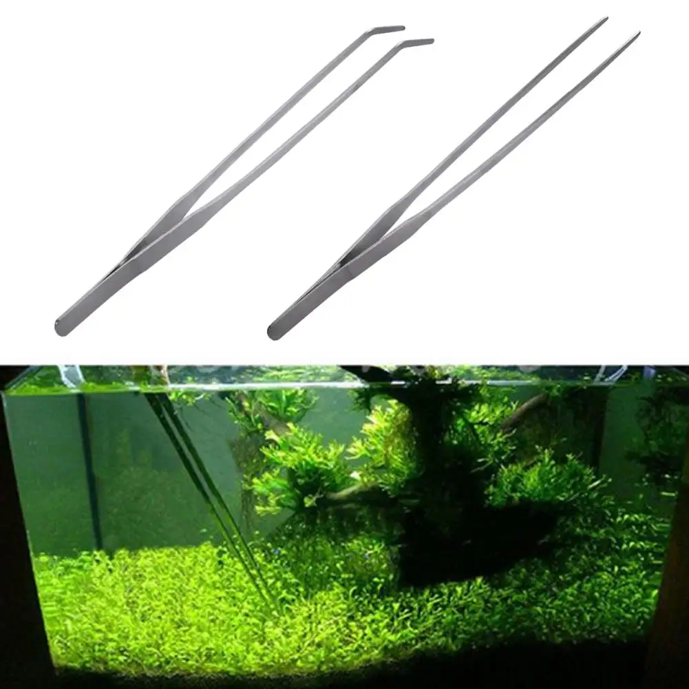 ملاقط من الفولاذ المقاوم للصدأ - مراجعة Aquarium Plant Utensils وسعره