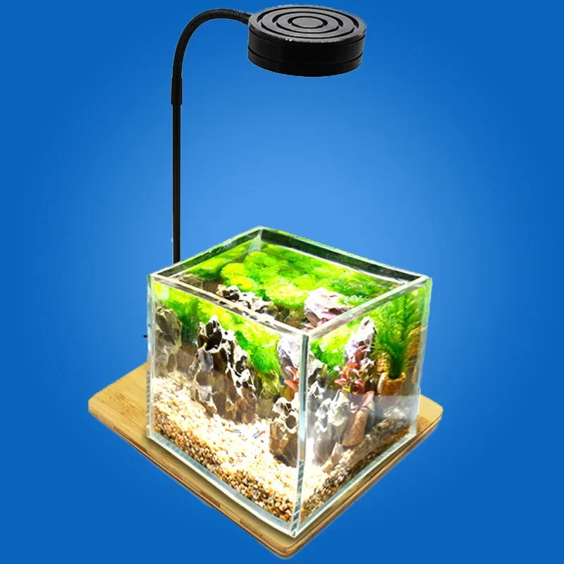 ضوء حوض السمك LED صغير مع لوح  - مراجعة Planted Aquarium Freshwater وسعره