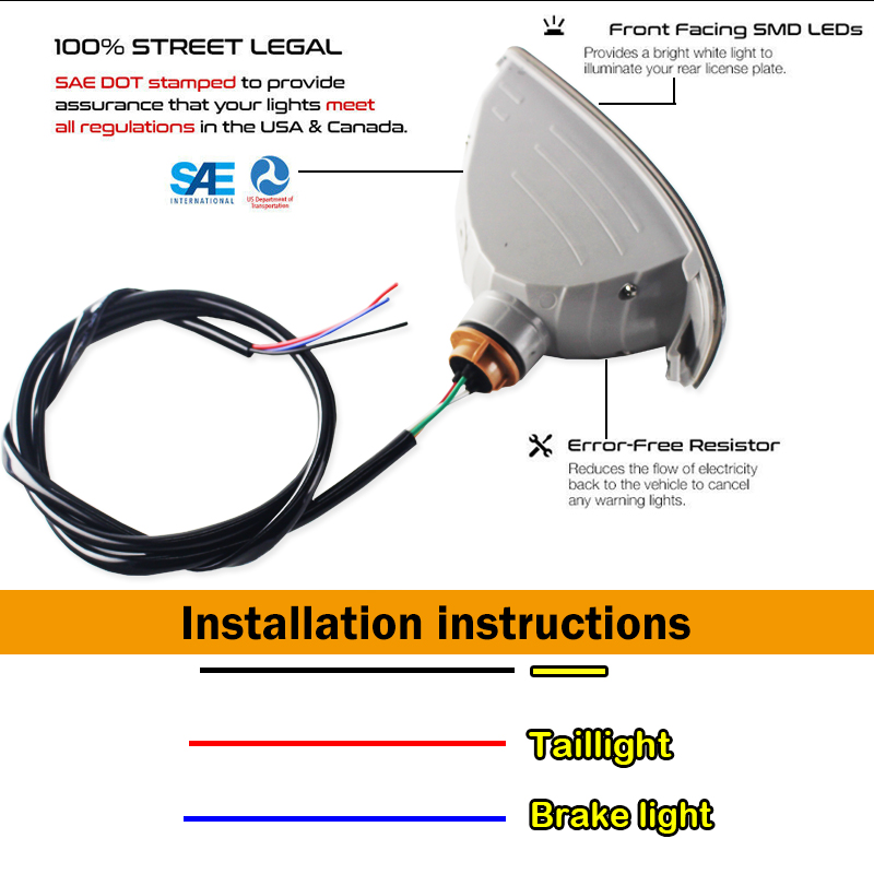 أضواء عاكسة خلفية حمراء LED لل - مراجعة Ludwigia Super Red وسعره