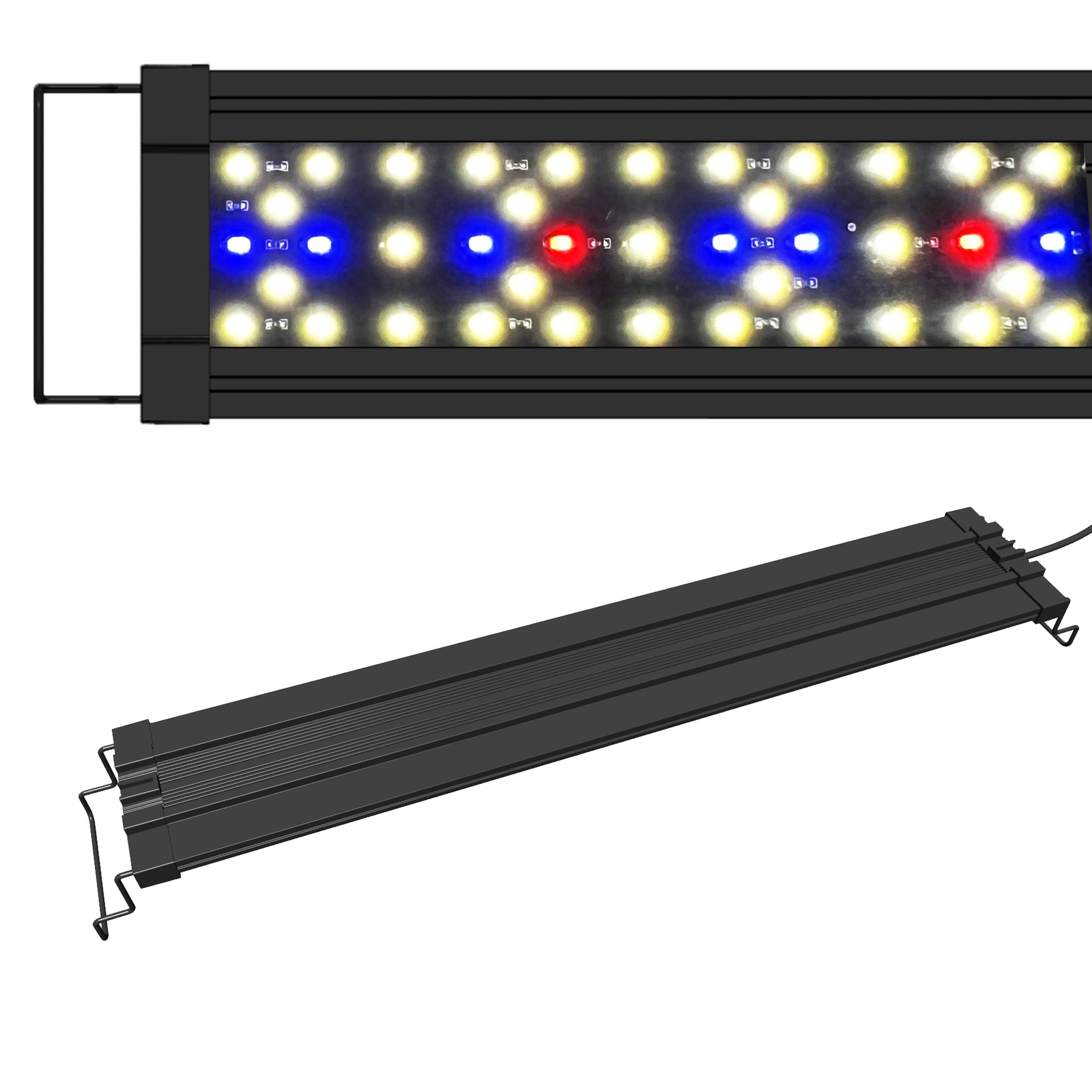 إضاءة نباتية LED لتفتيح الطيف  - مراجعة Planted Aquarium Hanging Light وسعره