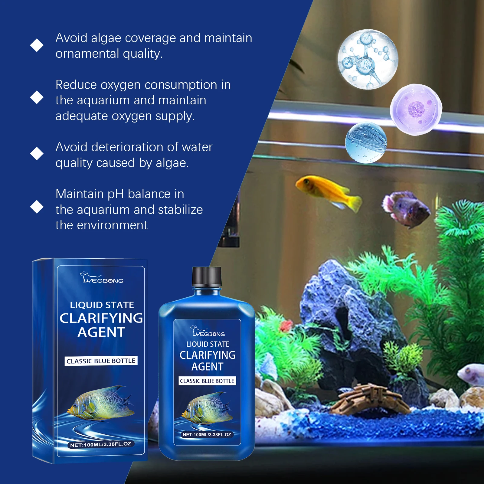 منظف مياه حوض السمك، منظف خزان - مراجعة Aquarium Plant Liquid Fertilizer وسعره