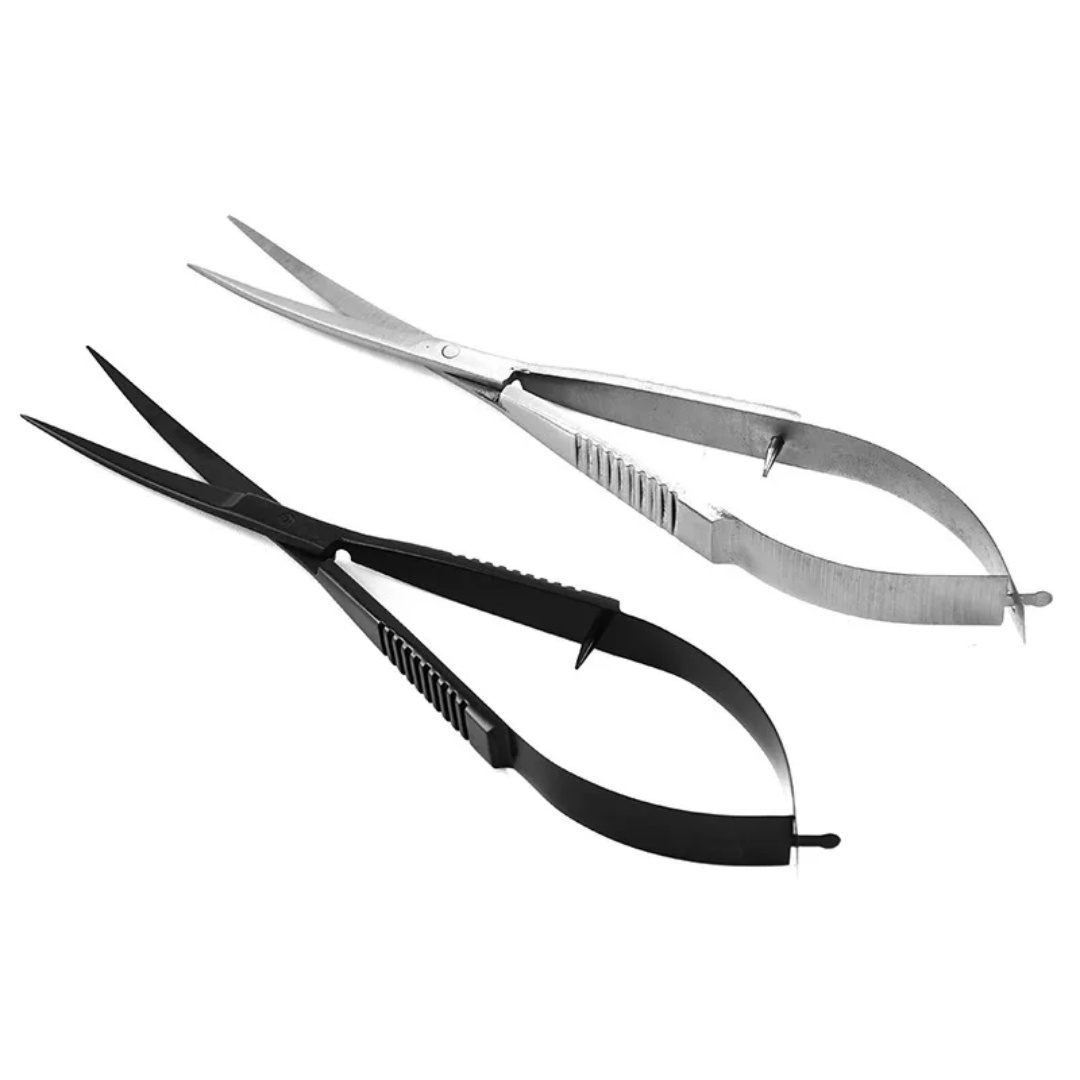 منحني مستقيم الربيع مقص حوض ال - مراجعة Aquarium Plant Utensils وسعره