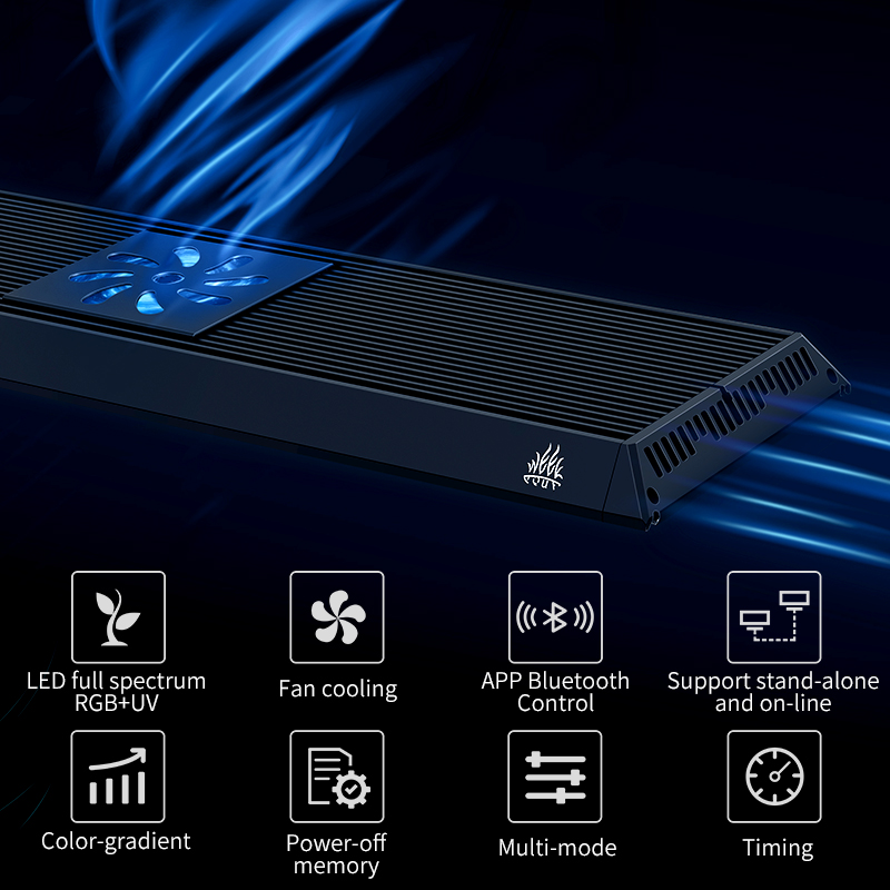 مصباح حوض السمك WEEKAQUA P1200 - مراجعة Planted Aquarium Freshwater وسعره